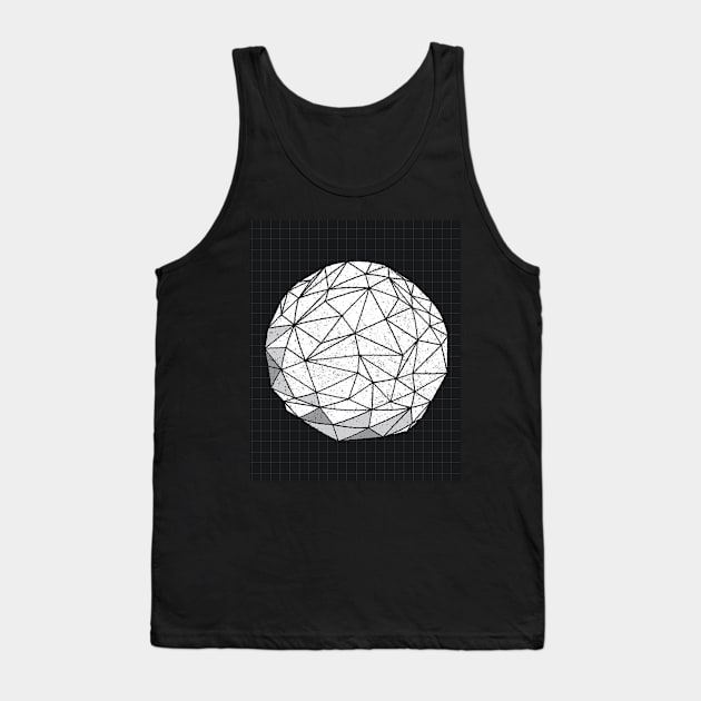 geometric moon Tank Top by Jcollection77